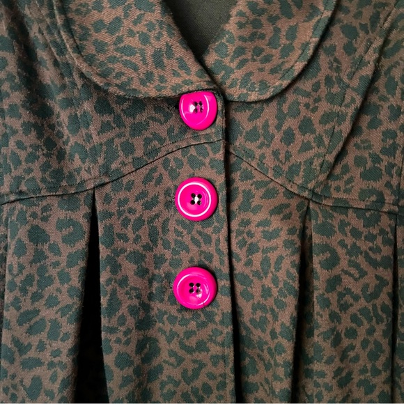 IVY JANE CHEETAH PRINT COAT - Picture 6 of 10